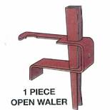 Concrete Forms - 1pc, Waler Bracket